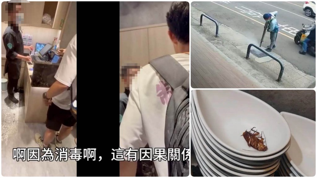真噁  築間鍋物有蟑螂  店員甩鍋「政府消毒啊！」