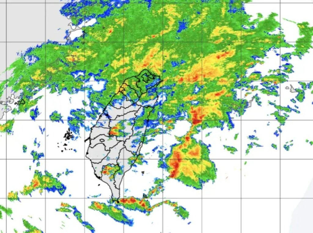 大雨特報！雷雨襲台　氣象署公布「最新警戒區」