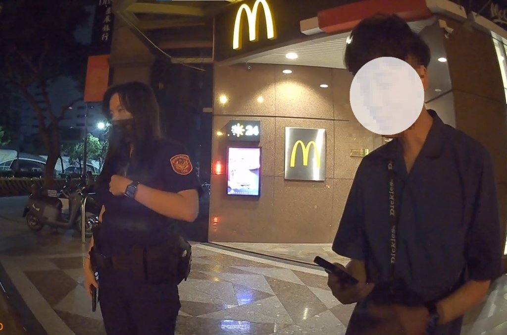 糗！男子醉倒街頭以為人在台北　警員告之在台中驚呼「真的假的！」   