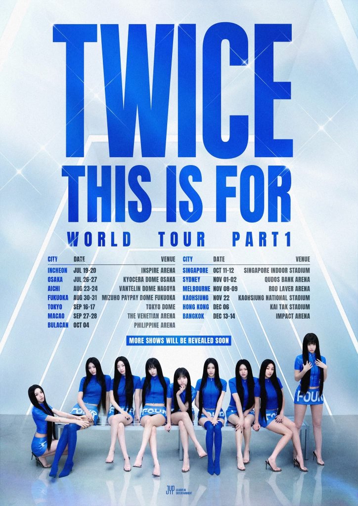快訊／睽違10年！TWICE正式官宣「11/22高雄演唱會」