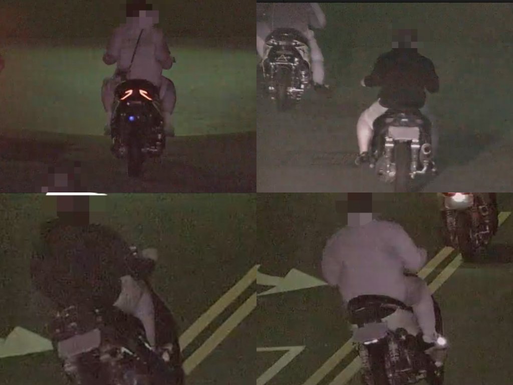 泰山4屁孩改管遮牌深夜狂飆　擾民當有趣準備平分28張罰單