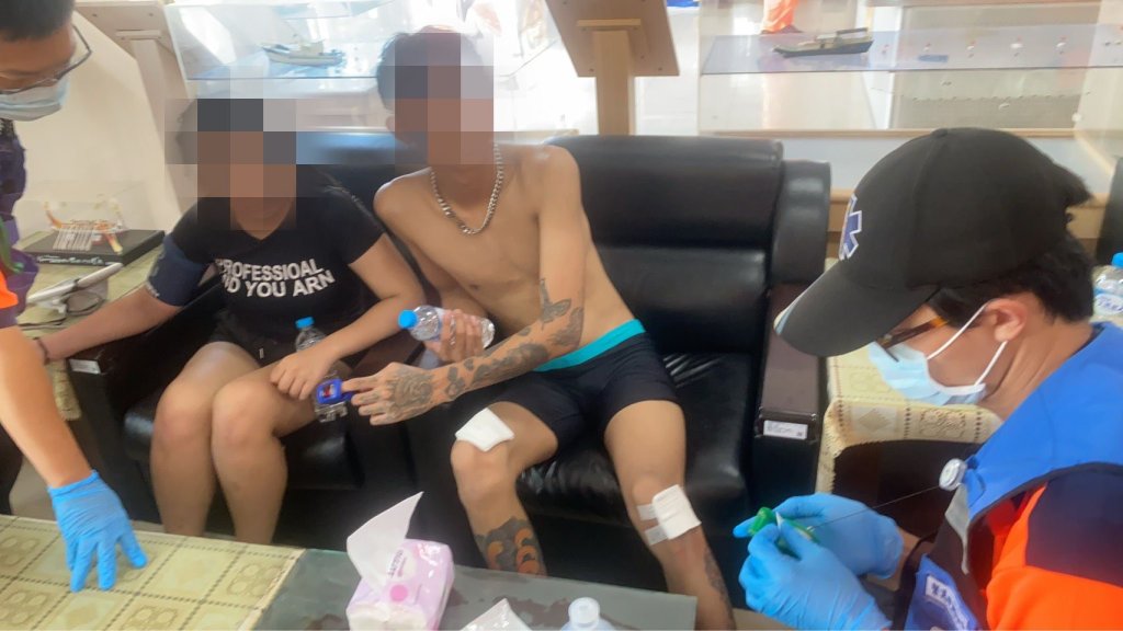 觀夕平台傳意外！3人海上驚魂記「海巡巧經過」