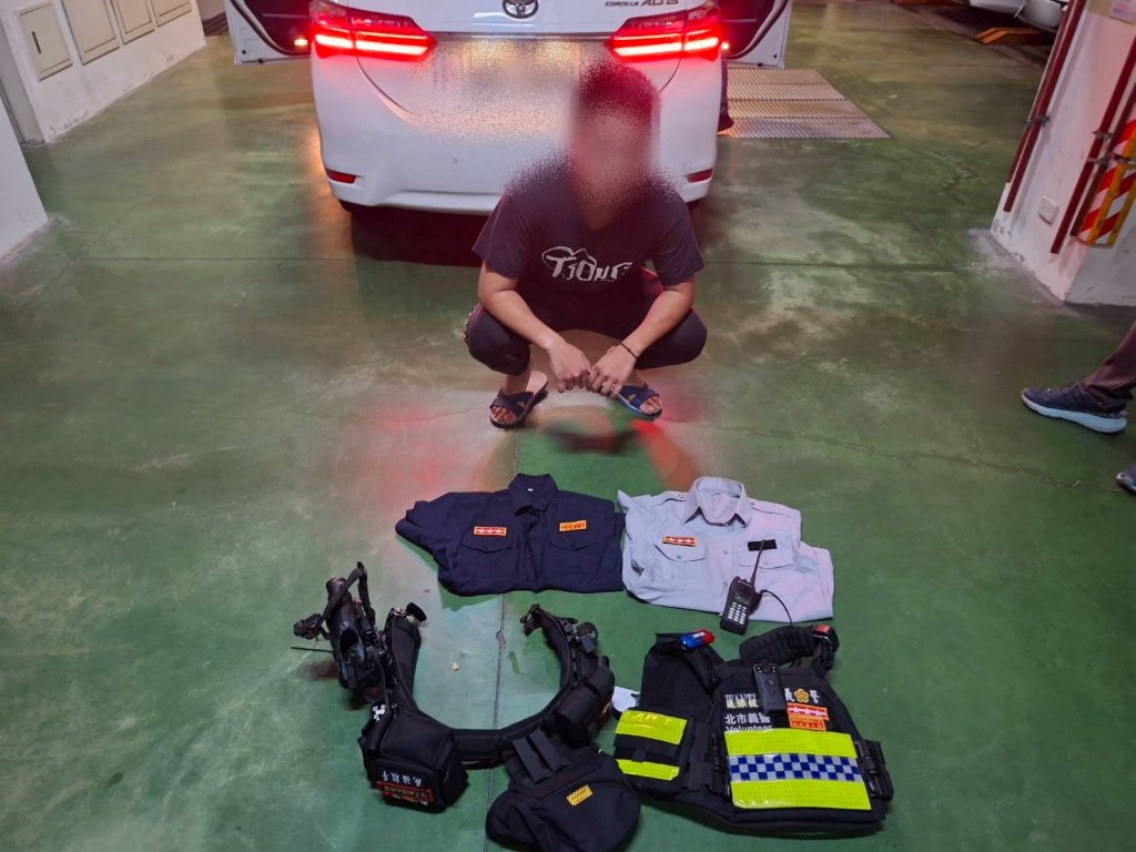 想圓警察夢竟當「假警察」衝火場指揮交通！　真警察至住處逮人移送法辦