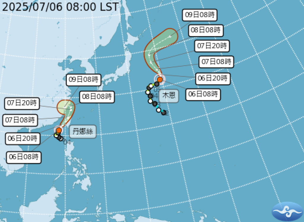 丹娜絲來勢洶洶！台東縣蘭嶼鄉13時起停止上班、停止上課 