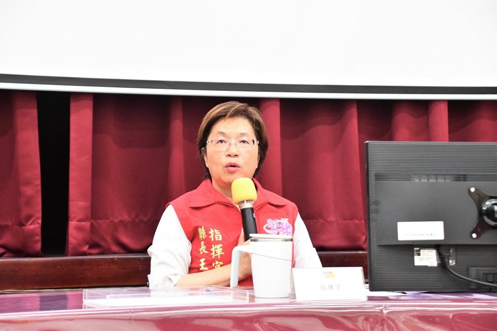 因應丹娜絲颱風，彰縣7日停班停課，同時籲各單位做好防颱準備