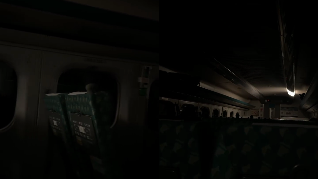 影／搭高鐵遇停電！列車「卡軌道」狂風暴雨拍窗　崩潰喊：以為在演屍速列車