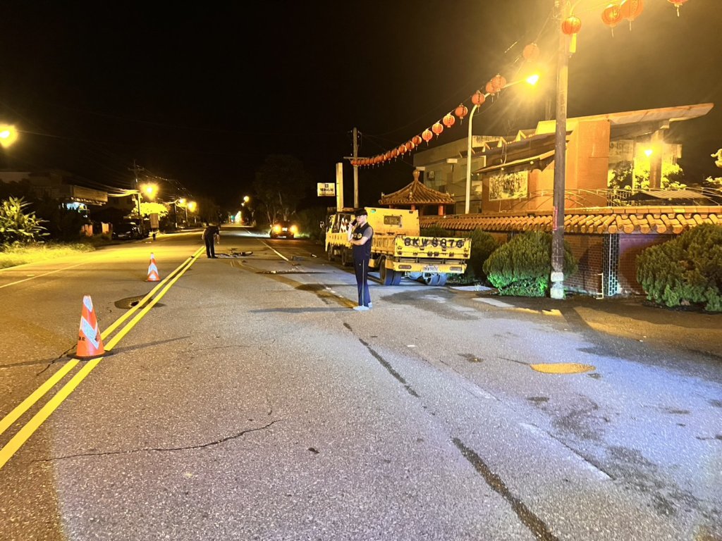 颱風夜花蓮死亡車禍！　路倒男遭自小客車輾斃