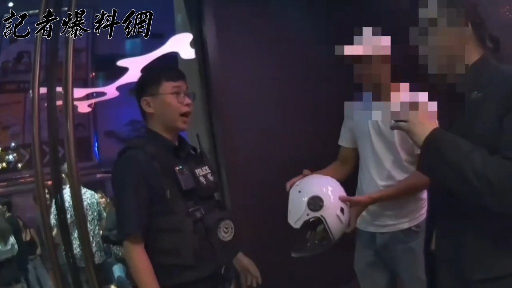 法籍男夜店外偷警用安全帽　「好玩」下場除了竊盜還被辦妨害公務