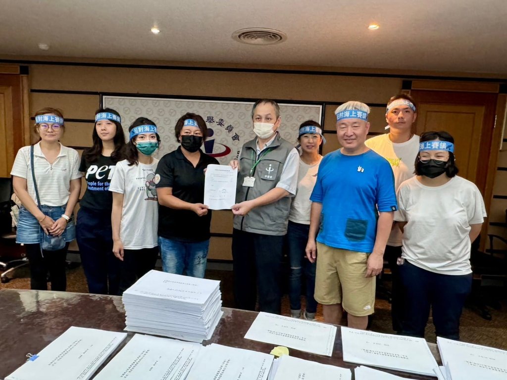 反對海上賽鴿公投被駁回 發起人狀告中選會開庭
