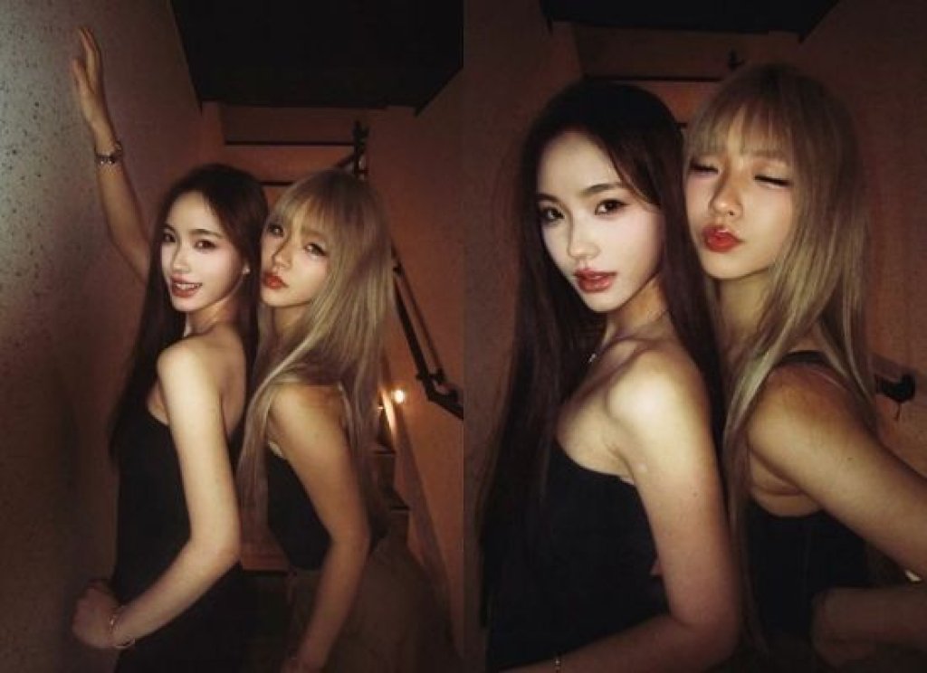 小S兩女兒近照曝光　金髮Elly搭黑髮Lily性感同框美翻