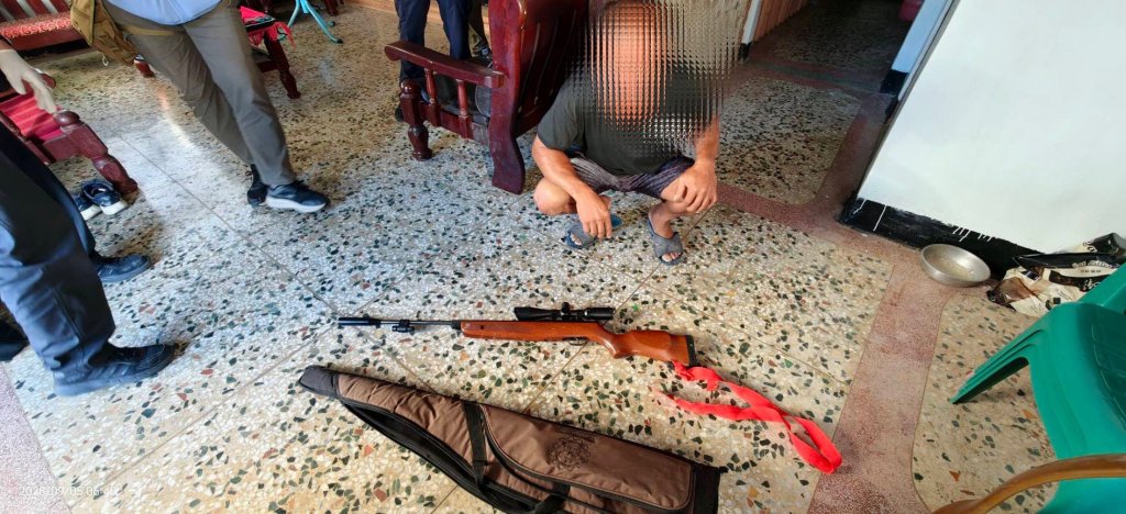  男子酒後持槍恐嚇妻子　警方搜索查扣槍枝移送法辦