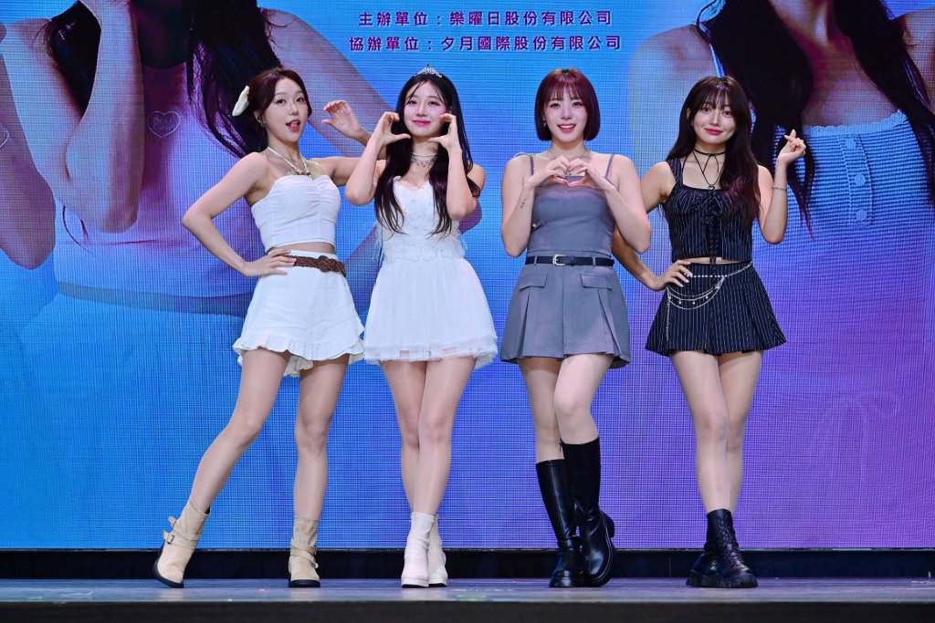 啦啦隊女神團！河智媛、禹洙漢、朴昭映與李珠熙大合體