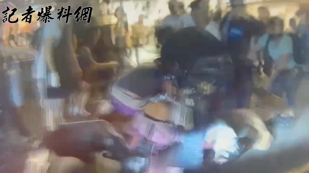 毒蟲拒檢衝入樂華夜市撞傷人　警民合力壓制逮人