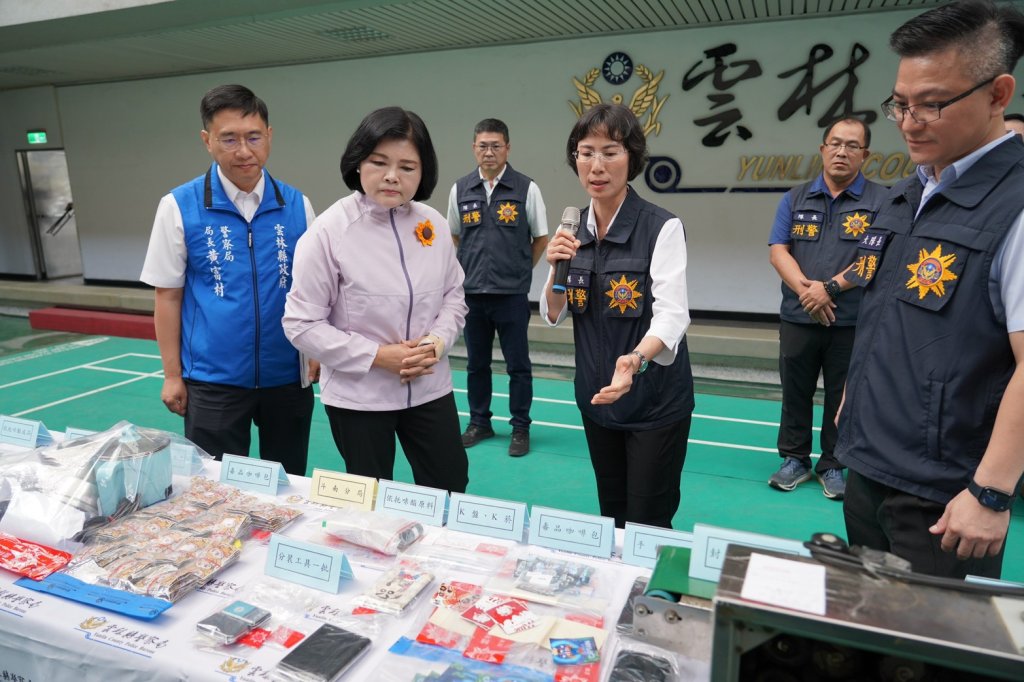 雲林檢警聯手掃蕩槍毒　瓦解跨縣市「喪屍菸彈」販毒網絡