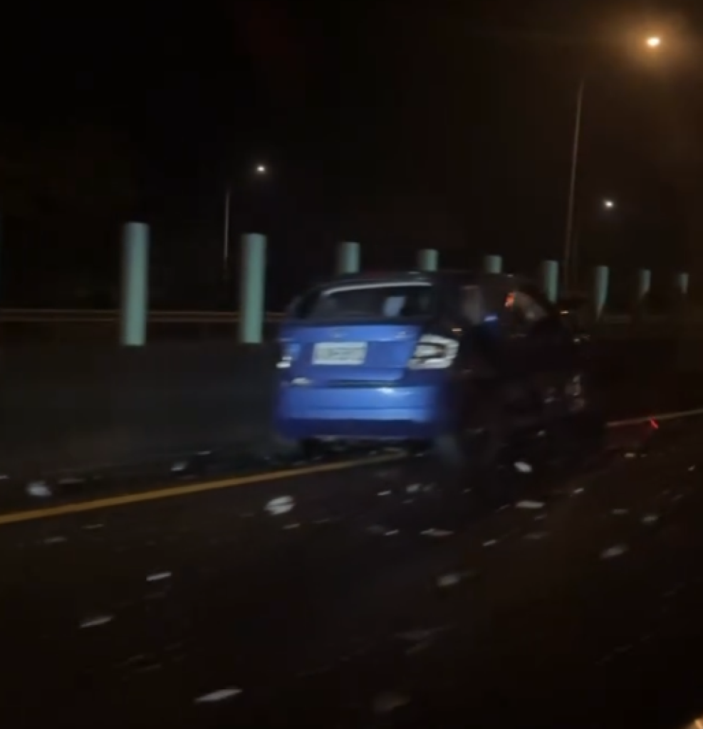  國道掉落物闖大禍！　害17車受損4人受傷   