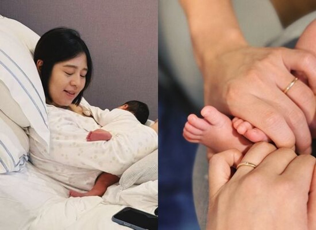 劉品言平安產女！連晨翔說自己「女兒傻瓜」曬母女合照