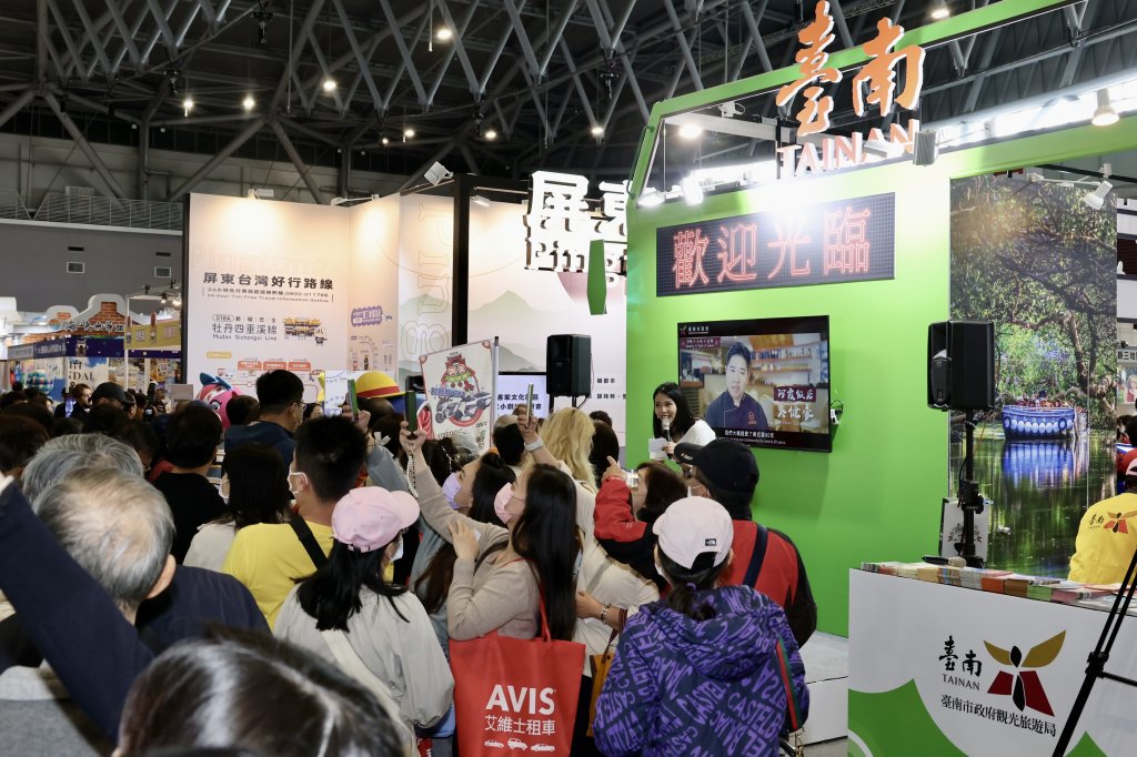 台南國際旅展登場！熊本熊嗨跳登台...星級飯店瘋狂下殺　餐券「地板價」民眾搶到手軟