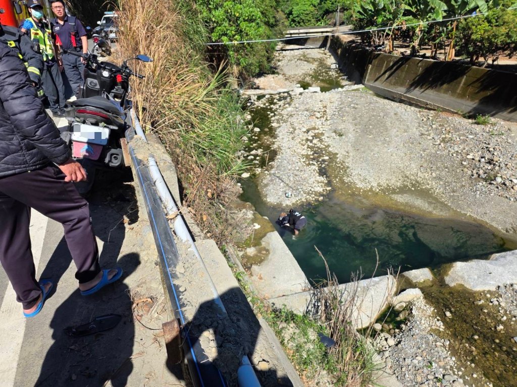 台中死亡車禍！女大生騎機車上武嶺看日出　下山途中自撞護欄摔落邊坡傷重不治