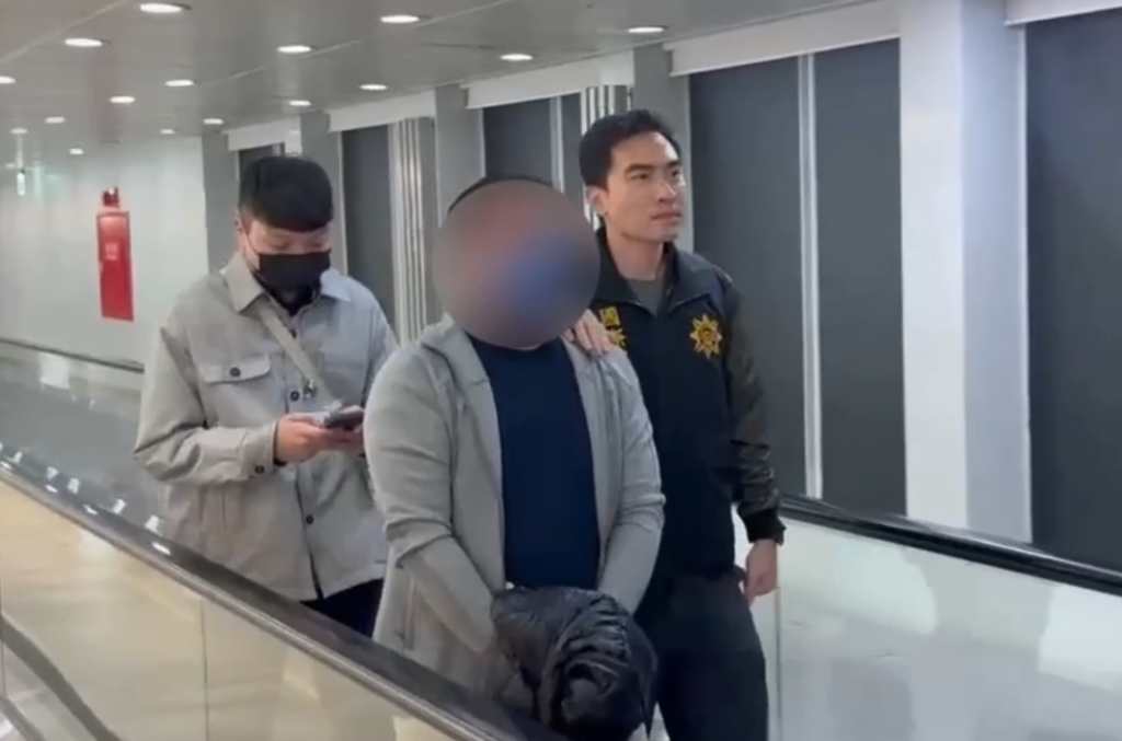 殺人逃亡印尼14年！ 　竹聯幫孝堂天母分會副會長賴彥翰押解回台服刑