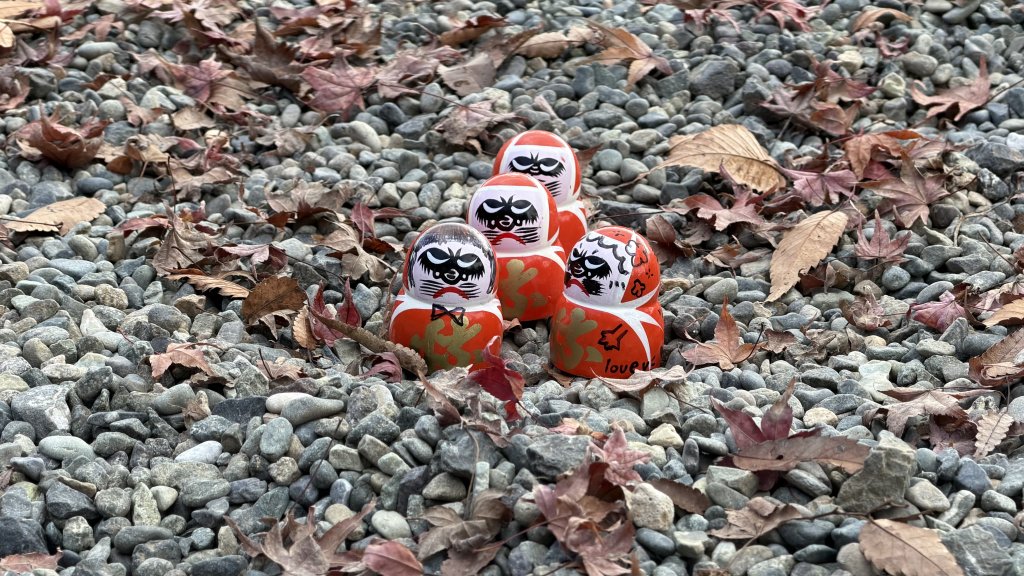 獨家直擊／勝尾寺「台灣達摩陣」整個消失！民眾自發：希望重組