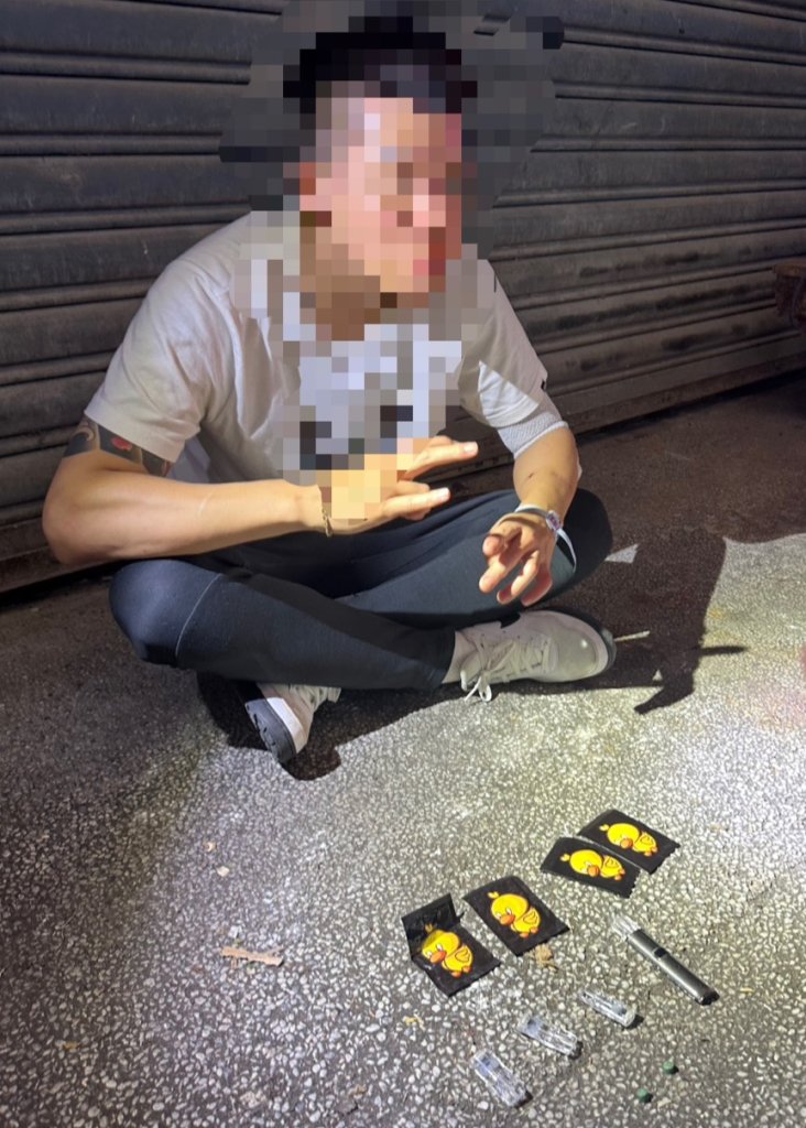 北市男ATM前詭異徘徊遭帶回狂「發抖」　出派出所急抽喪屍煙彈馬上被抓回