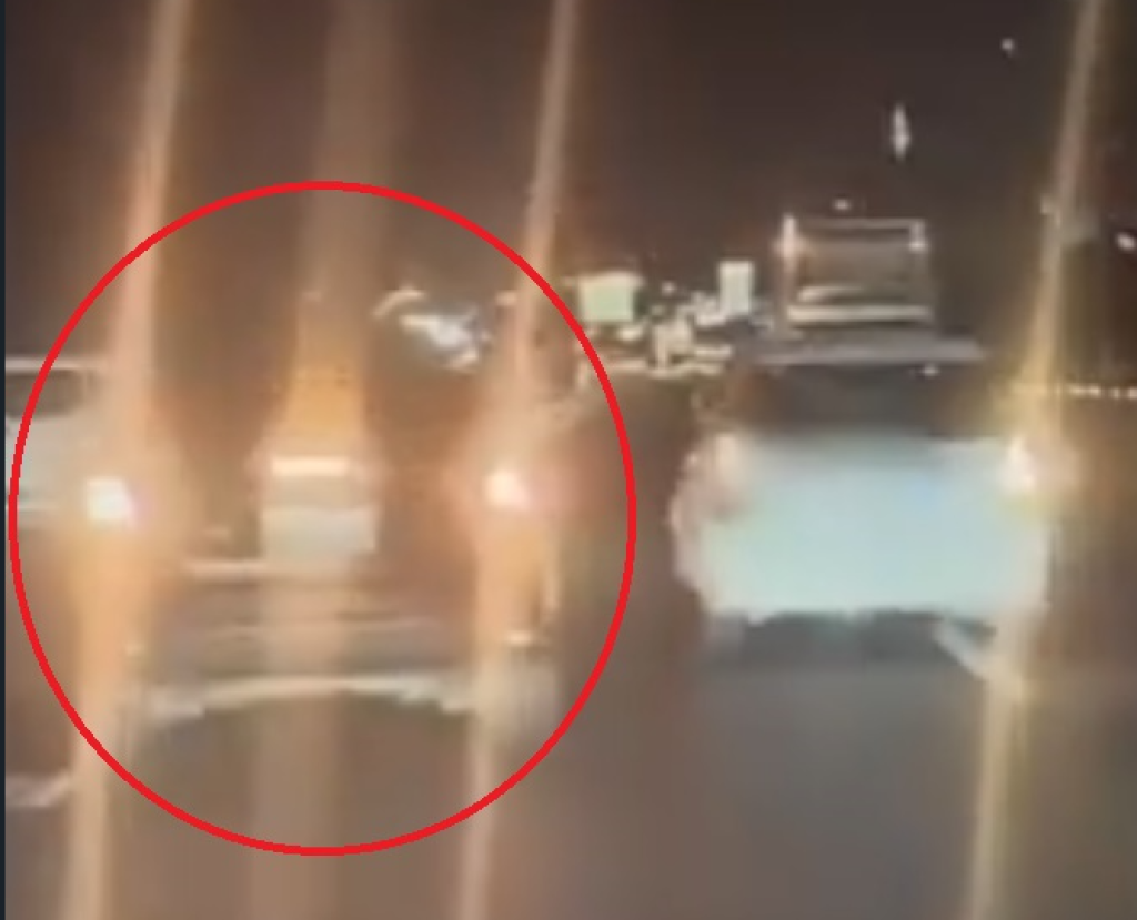 國道超狂休旅車！　走錯車道竟急停數秒再硬切