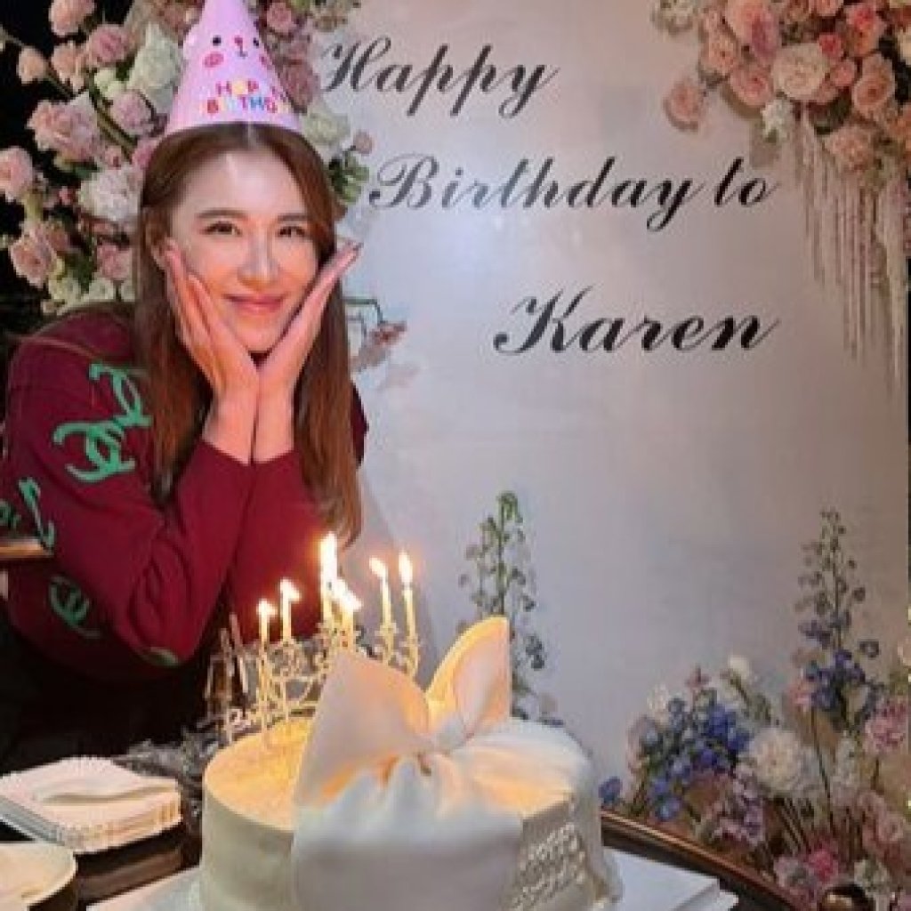 小禎41歲生日放閃！小7歲廚師男友「激吻勾腳照」曝光