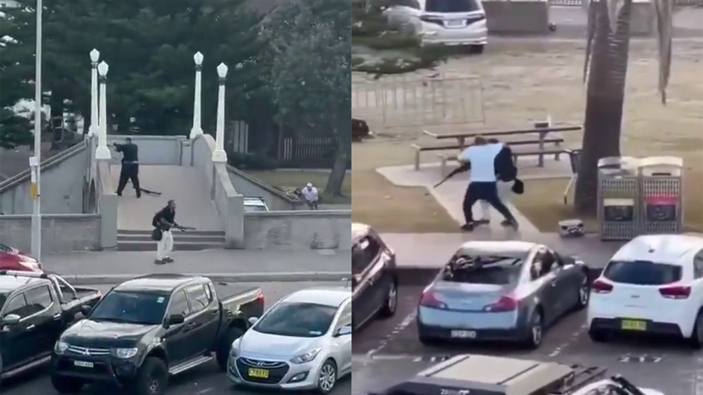 有片／澳洲邦迪海灘槍案10死！嫌犯無差別開槍　勇男猛撲奪槍畫面曝