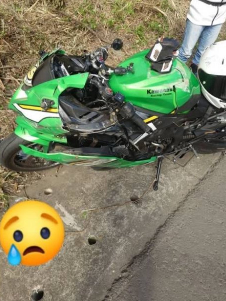 29歲跑山一摔掀戰火　重機噴飛誰的錯？Threads吵翻：爛路還是操駕問題