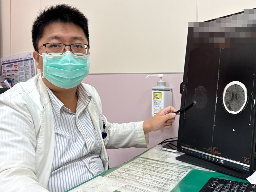 視力突模糊無法裁縫 檢查後竟是非典型中風