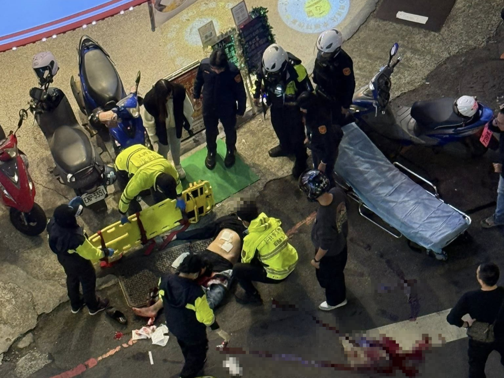 快訊／板橋2男巷口擦撞起口角　惡男竟掏折疊刀猛刺