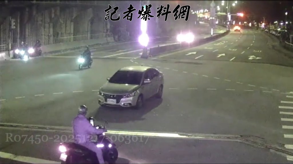 超扯！中和男逆向狂飆1公里　沿途騎士驚慌閃避警攔停「移動毒窟」