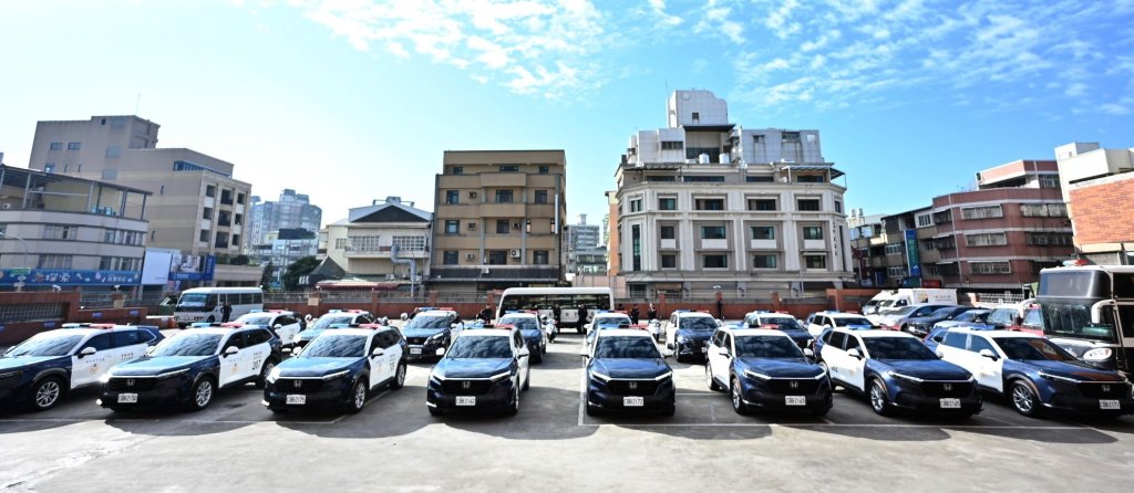 彰化縣政府斥資4,798萬元強化警用車輛裝備