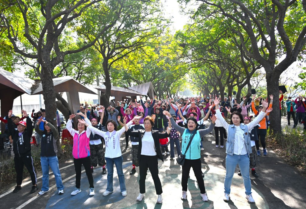 串聯8.3公里東螺溪水綠廊道 健康齊步走健行活動