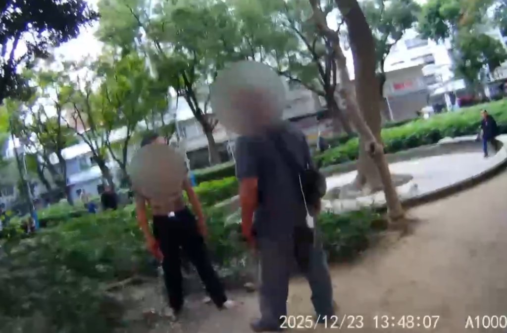 影/下棋吵到開打？長壽公園大叔互不相讓 手機變打人武器　