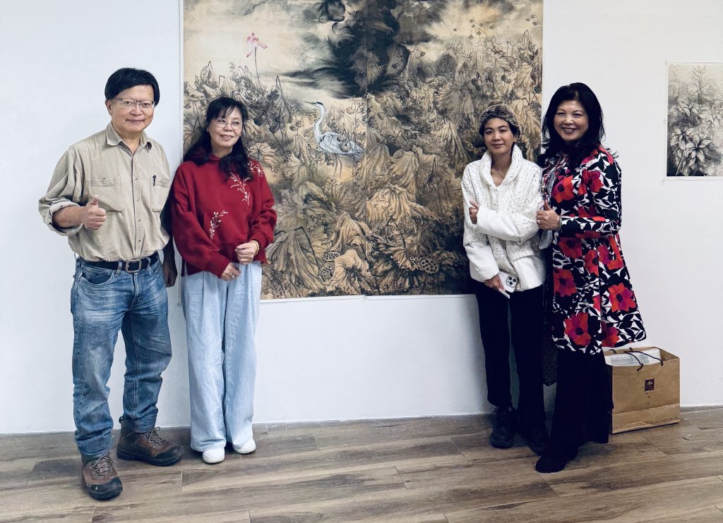 許美智個展《千年一遇》圓滿落幕　水墨與膠彩交織生命哲思