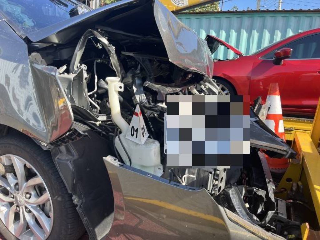 車禍不斷！國道1號彰化路段15分鐘內接連3起車禍　9車相撞8人受傷