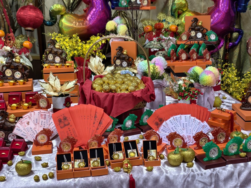 紫南宮馬年福氣錢母亮相　馬到成功、馬上發財迎新年