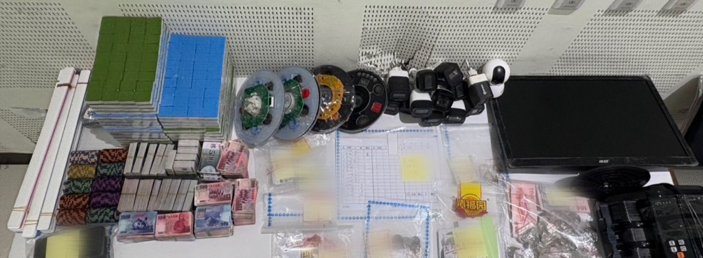 萬華職業大賭場偽裝棋牌社！後門逃生梯、13支監視器全失效　警一舉攻堅破獲