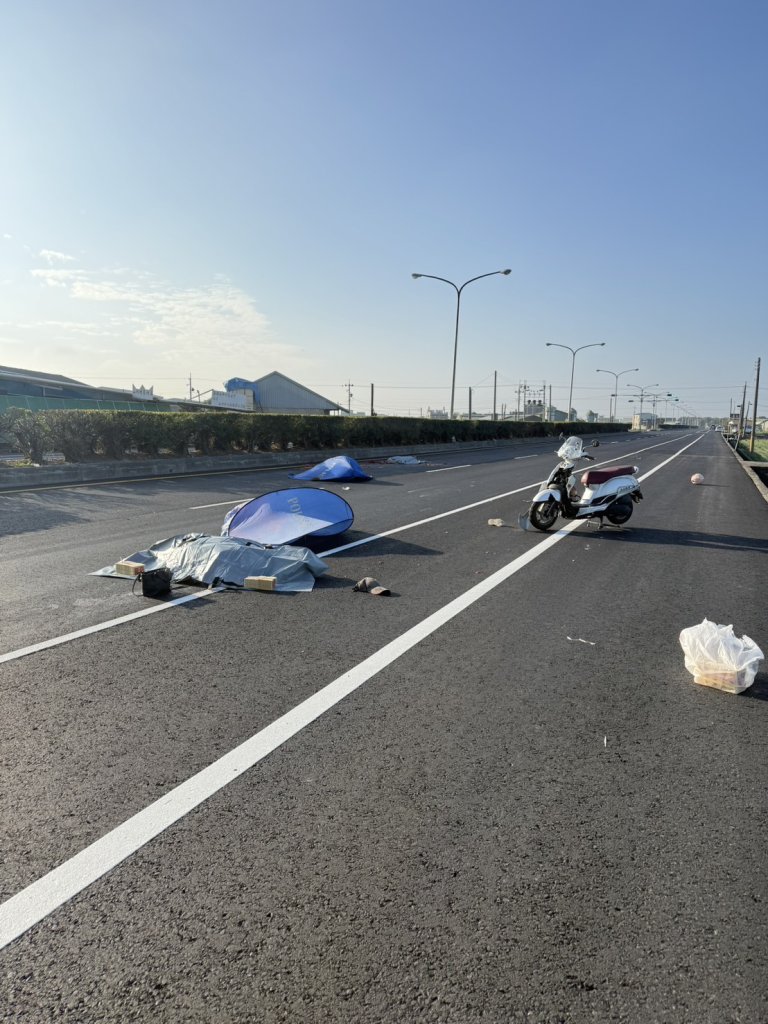 雲林死亡車禍！　台19線機車自小客車相撞兩人死亡