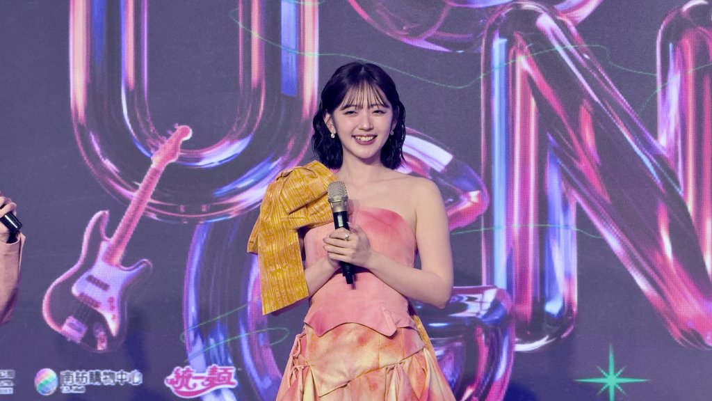 直擊／台南跨年迎女神「鈴木愛理」多年再訪...緊張又期待　學台語「蓋好呷」甜翻全場