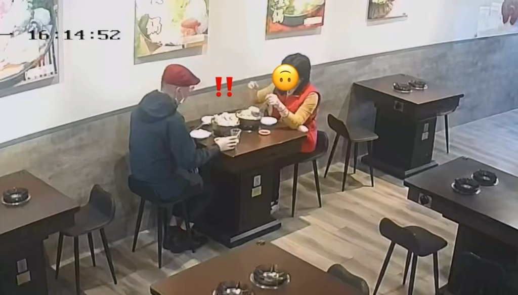 影／自導自演被抓包！女客稱火鍋吃到衛生紙　店家拿監視器打臉