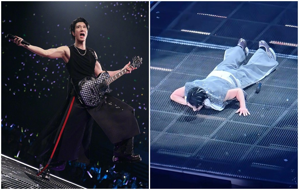 王力宏演唱會「突趴舞台」倒地不起嚇壞歌迷　真相曝光