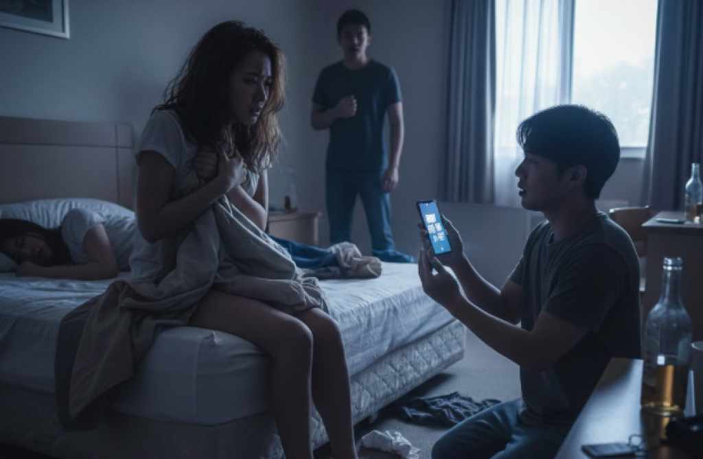 陪閨密去夜店變惡夢！台中正妹喝斷片「遭2男撿屍」帶去汽車旅館性侵　還被拍下性愛片