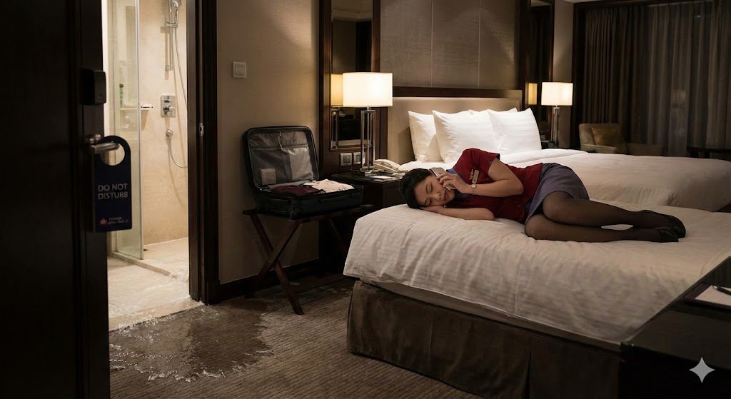 爆料／華航空姐遭爆淪澳洲飯店「奧客」！半月內兩度造成水淹客房還拒賠償