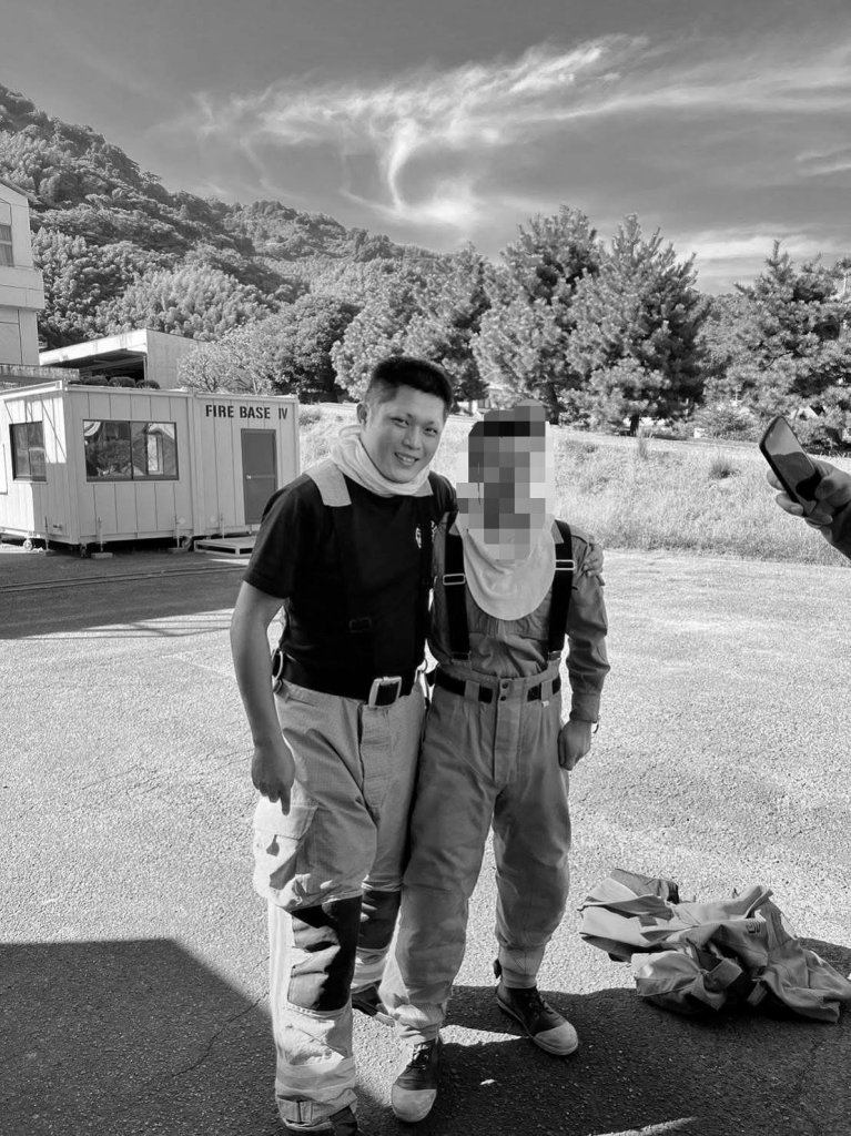 把面罩留給她自己吸濃煙 基隆勇消詹能傑殉職 女醫淚喊不能再有下次