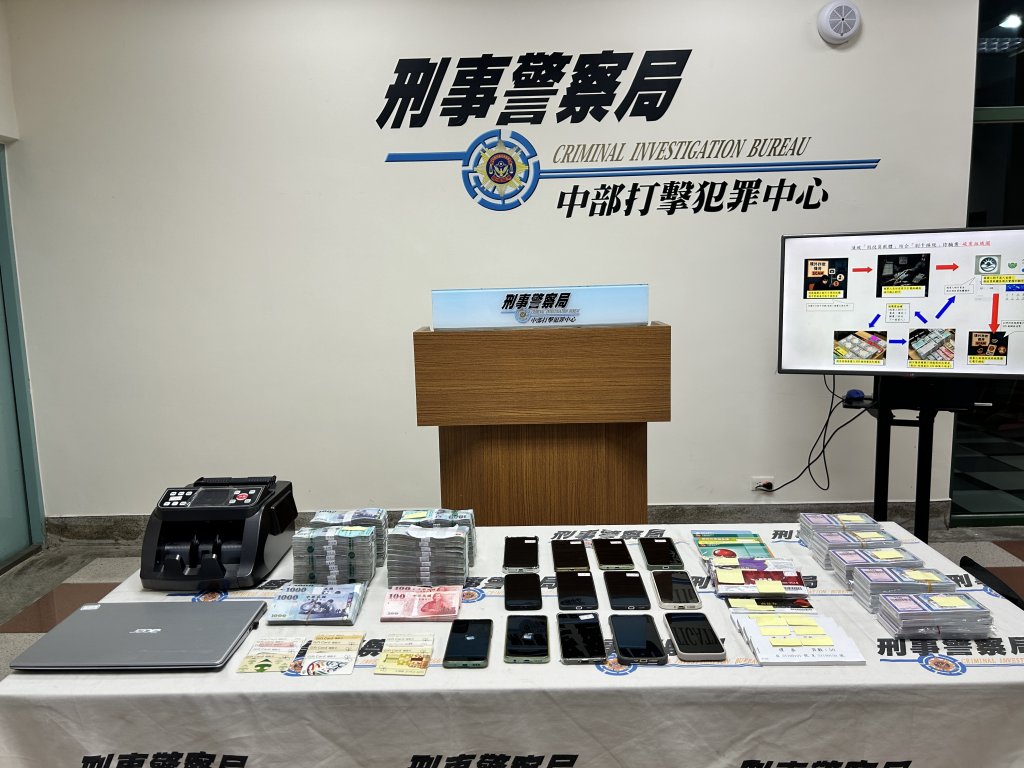 投資夢碎又卡債！ 　台中檢警偵破「假投資軟體」結合「刷卡換現」不法資產1億7千餘萬元