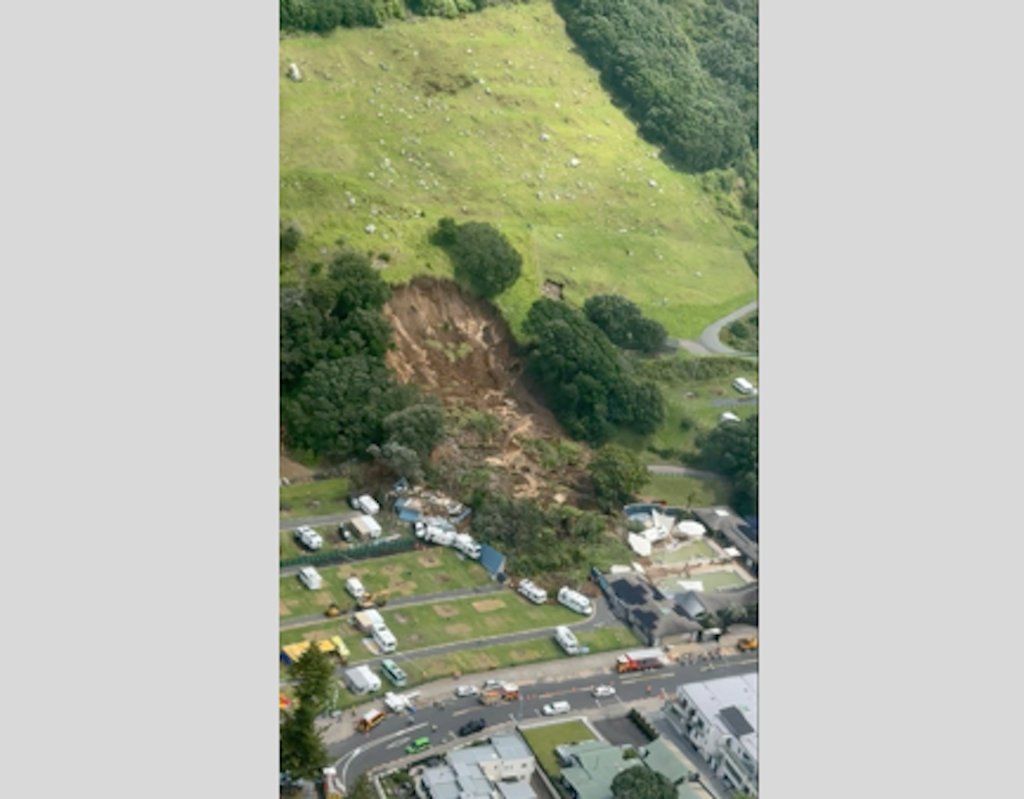 紐西蘭露營地土石流活埋多人含兒童 消防員聽到呼救聲後就沒了