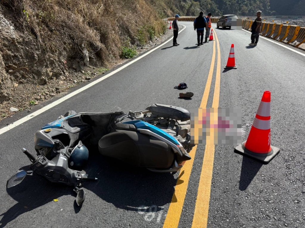 快訊／高雄一日2死亡車禍！南橫公路「機汽車碰撞」63歲男魂斷