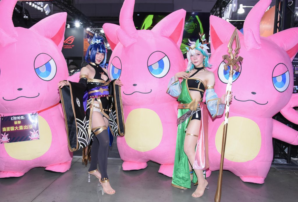 電玩展開幕首日湧熱潮！雙層展區同步開展　KOL、啦啦隊與Coser接力登台炒熱現場